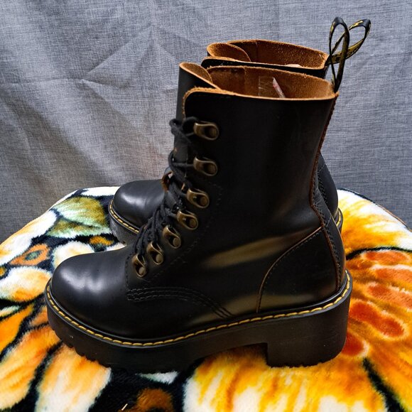 Dr. Martens Shoes - Dr. Martens Leona Boot Women Size 6 Black
